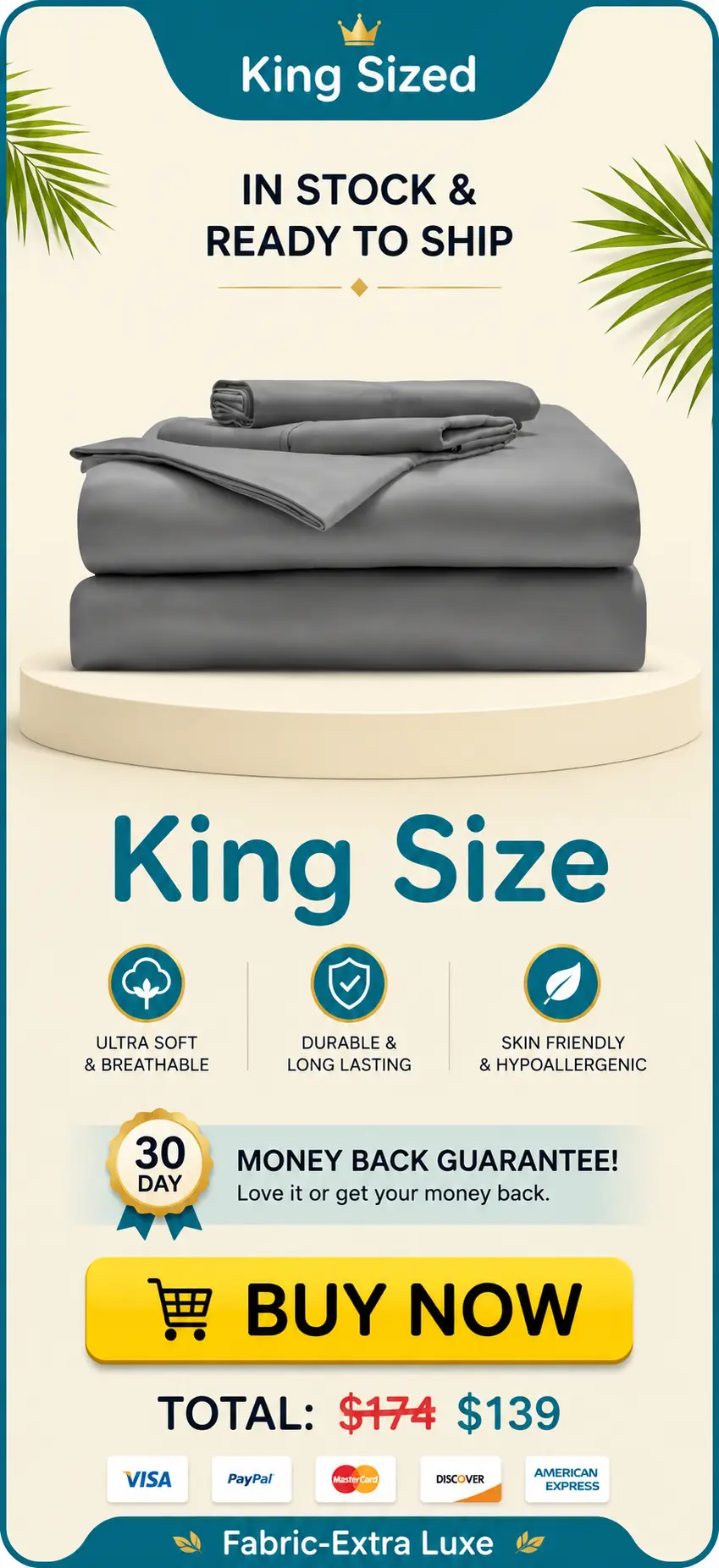 King Size Miracle Sheets Bundle